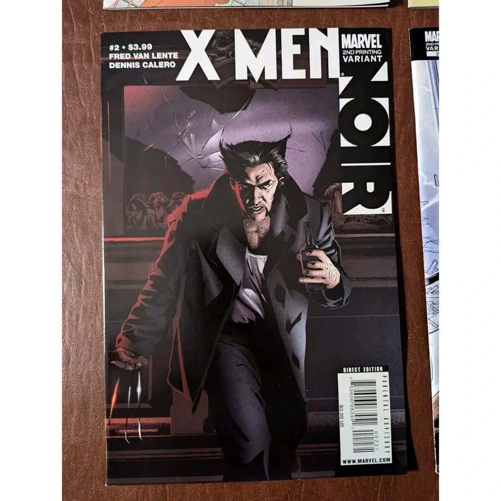 X-Men Variant Comic Lot of‎ 4 (2007–18) Brigman Noir X-23 Gambit VF to NM